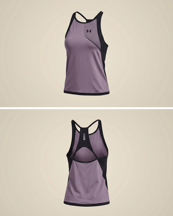 Under Armour Greyish Purple Training Tank