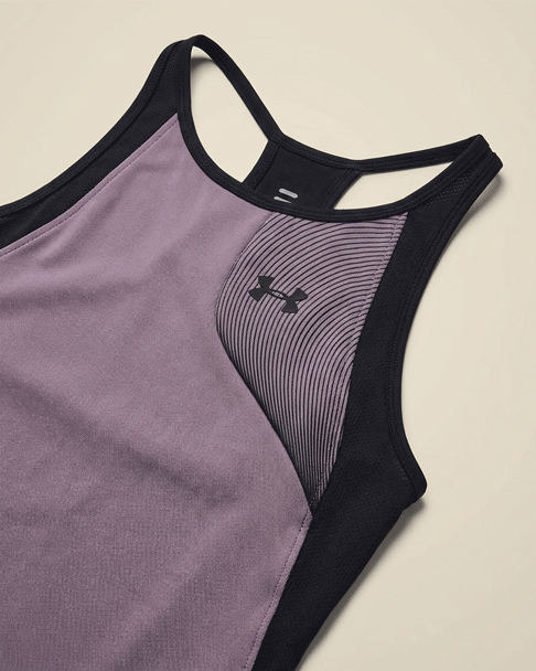 Under Armour Greyish Purple Training Tank