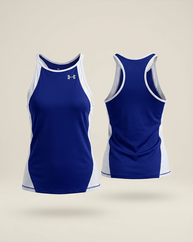 Under Armour-Shirt indigo white
