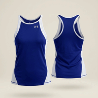 Under Armour Indigo & White Training Tank
