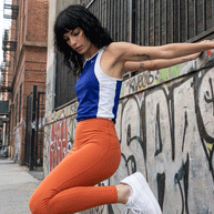 Under Armour Indigo & White Training Tank