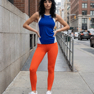 Under Armour Indigo & White Training Tank