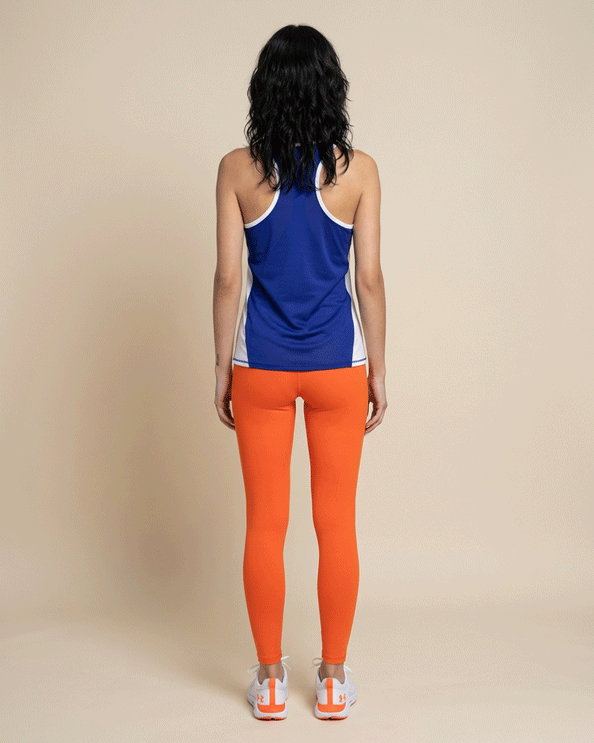 Under Armour Indigo & White Training Tank