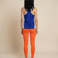 Under Armour Indigo & White Training Tank