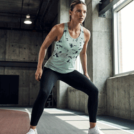 Under Armour Light Blue Wash Training Tank