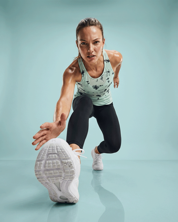 Under Armour Light Blue Wash Training Tank