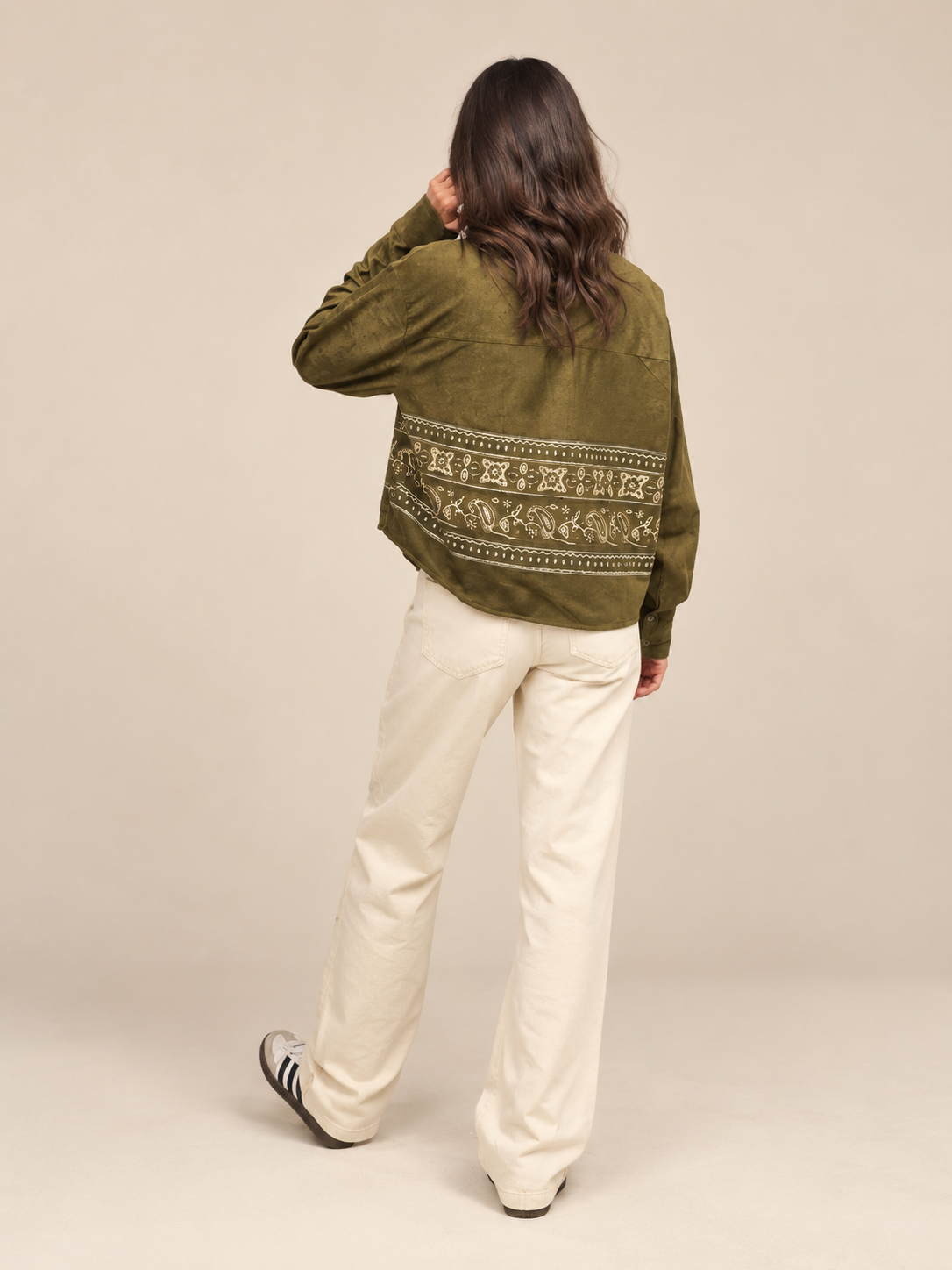 By Rita Raphael Velvet Shirt Jacket
