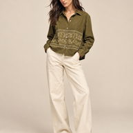 By Rita Raphael Velvet Shirt Jacket