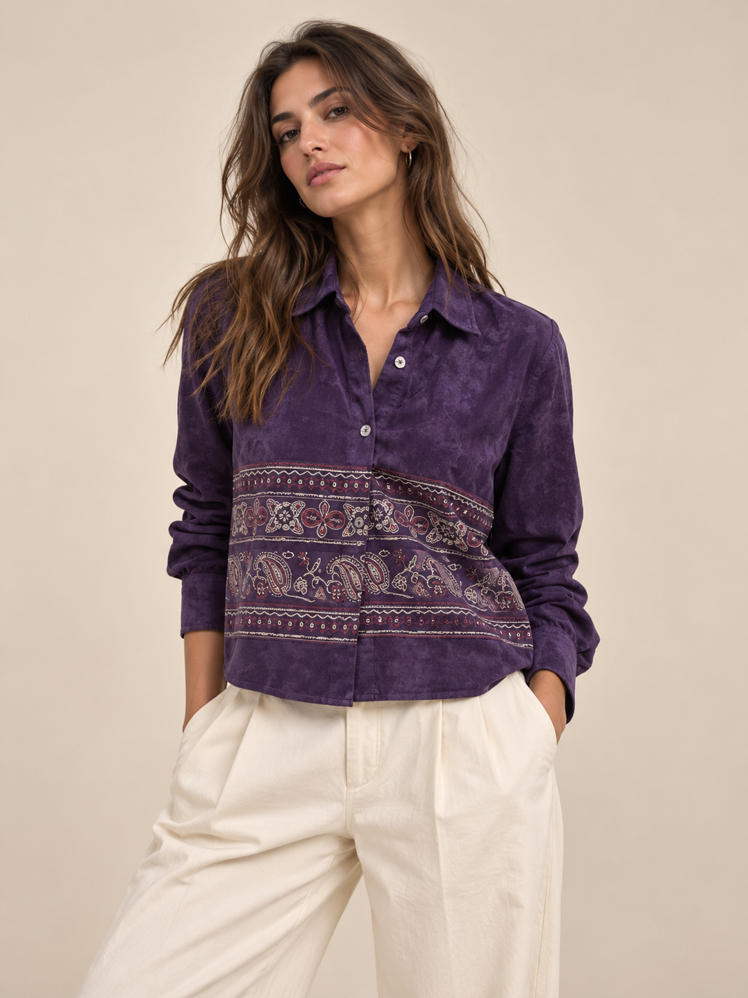 By Rita Raphael Velvet Shirt Jacket