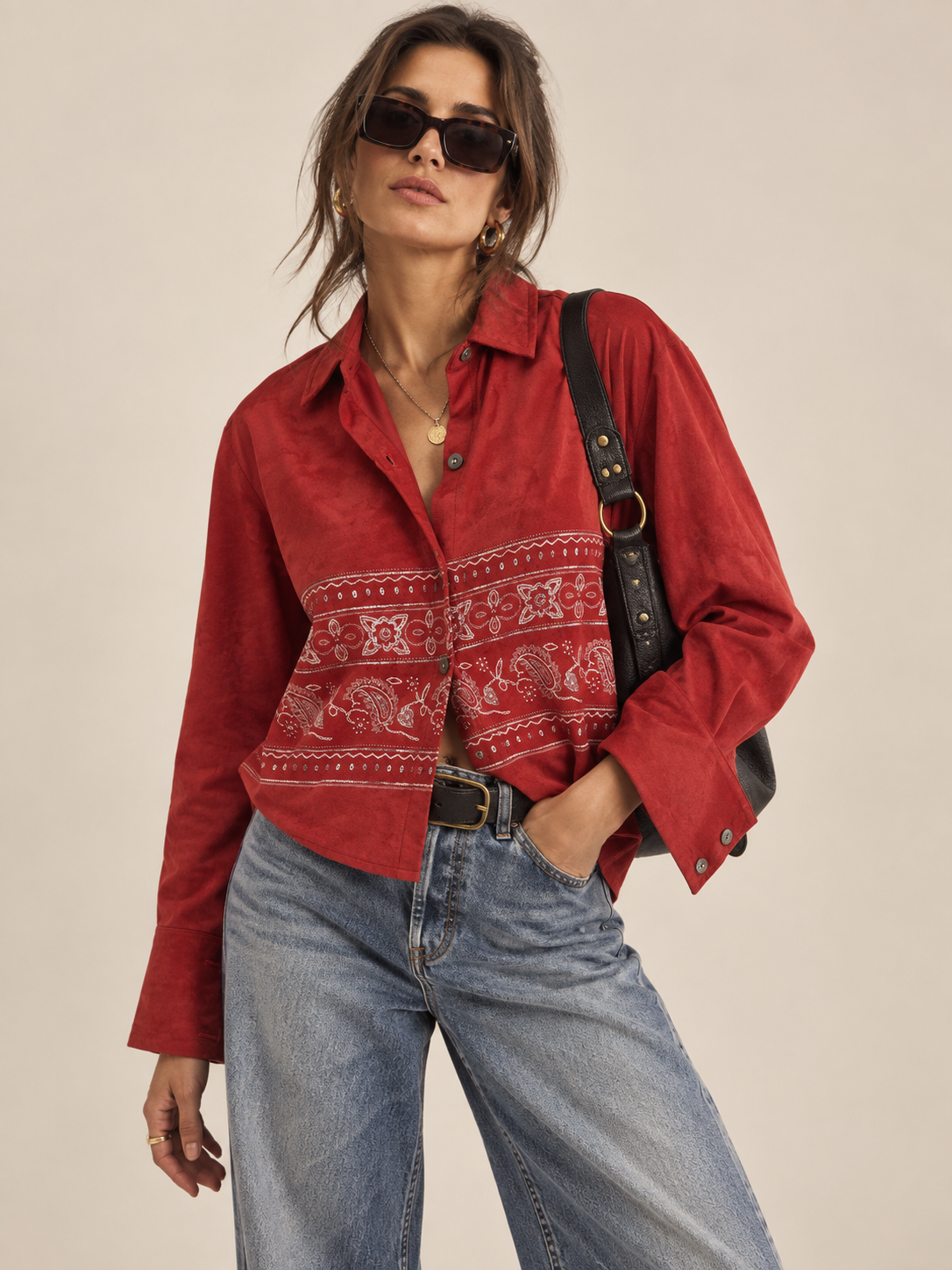 By Rita Raphael Velvet Shirt Jacket