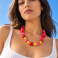 Yellow Elephant Duck Love Choker