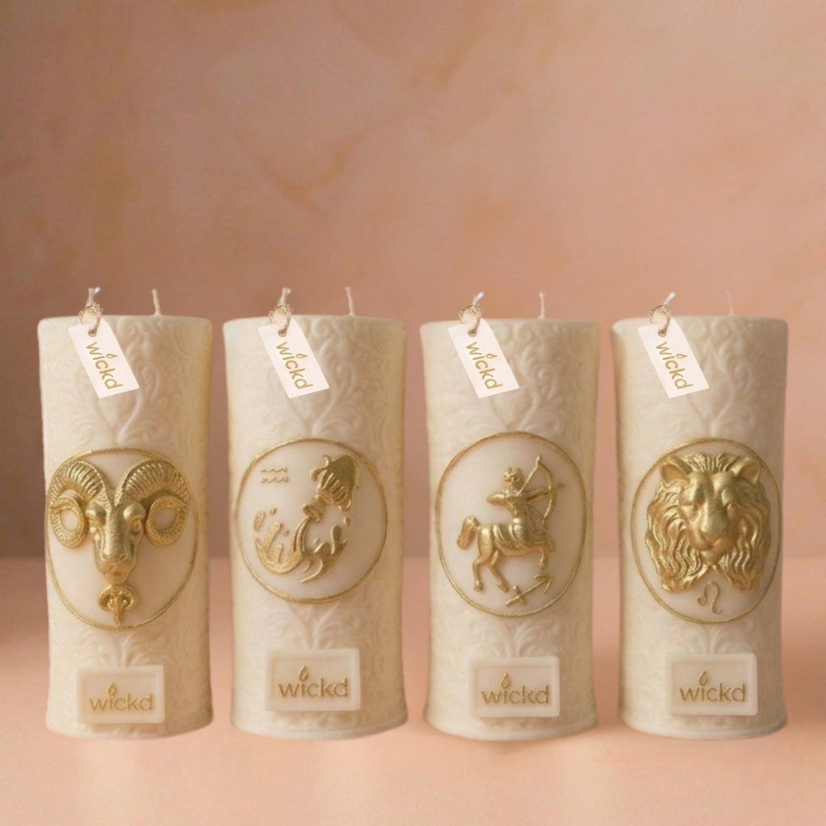 Wickd Candles Zodiac Sign Candle