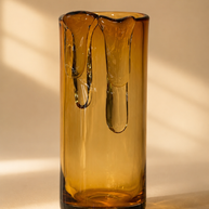 Tati deco Murano glass honey design big
