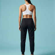 Under Armour Black orange logo jogger