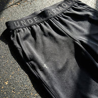 Under Armour black wide jogger