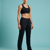 Under Armour black wide jogger