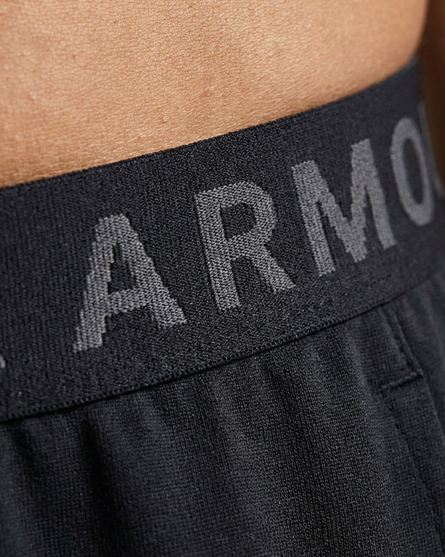 Under Armour black wide jogger
