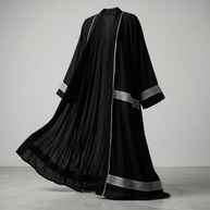 Kaafmoon Noir Luxe Abaya