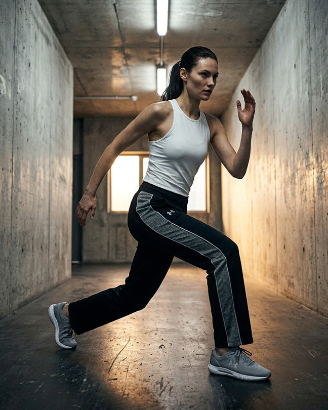 Under Armour Black Gray sports pants
