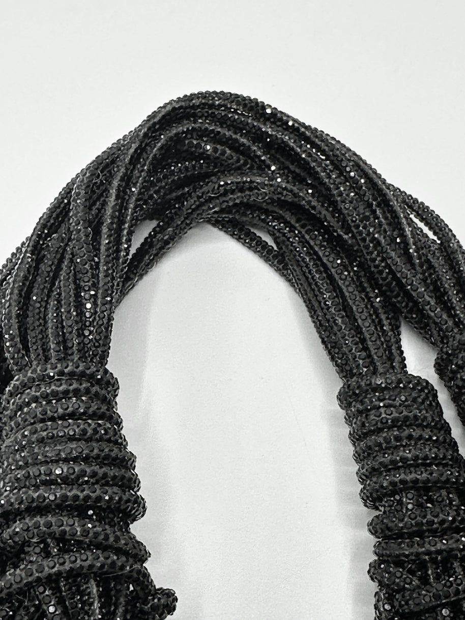 Knots by nada V-Knot Bag - Black