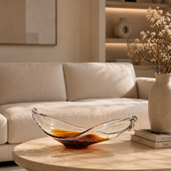 Tati deco Centre table red amber