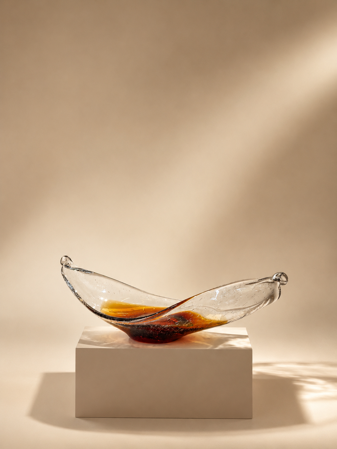 Tati deco Centre table red amber