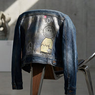 By Carmenzo peace and love jacket jeans