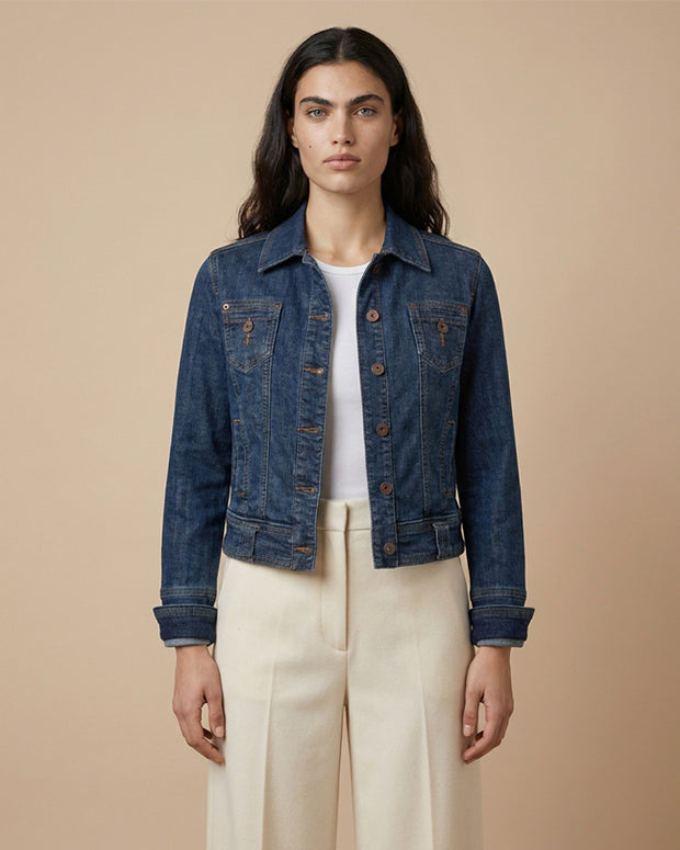 By Carmenzo peace and love jacket jeans