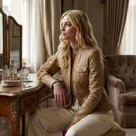 By Carmenzo caramel real lether jacket