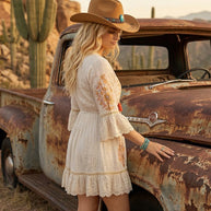 By Carmenzo Turquoise Majesty Hat