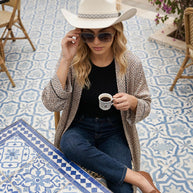 By Carmenzo white duchess hat