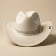 By Carmenzo white duchess hat