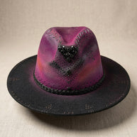 By Carmenzo wild purple dunes hat