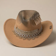 By Carmenzo Boho Dentelle hat