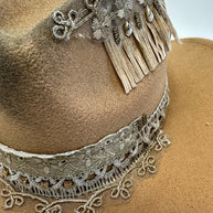 By Carmenzo Boho Dentelle hat