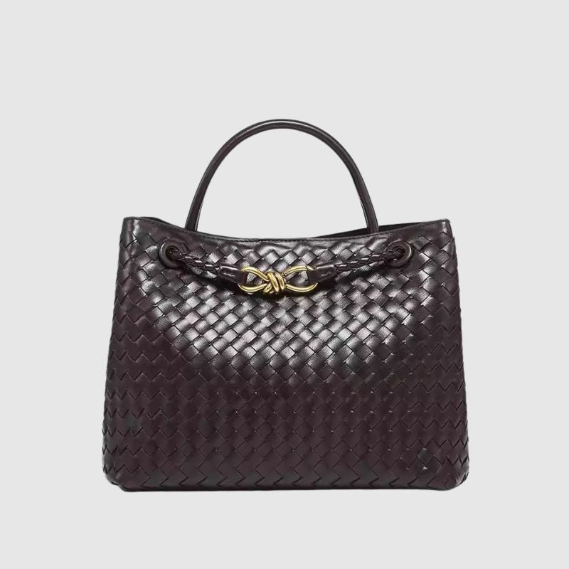 CHARMPOP Amara Amara | Woven Vegan Leather Bag | Charmpop Lebanon