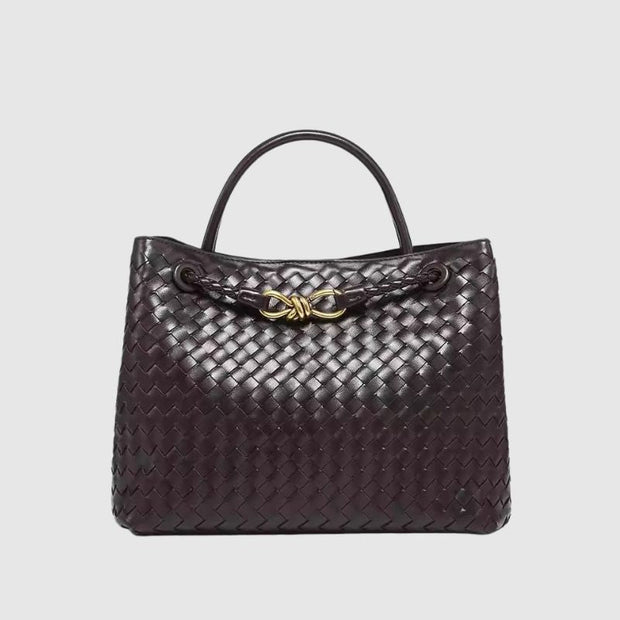 CHARMPOP Amara Amara | Woven Vegan Leather Bag | Charmpop Lebanon
