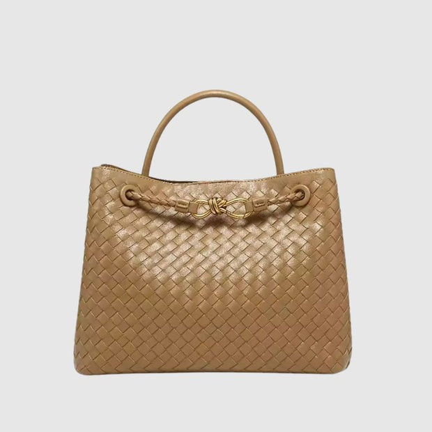 CHARMPOP Amara Amara | Woven Vegan Leather Bag | Charmpop Lebanon