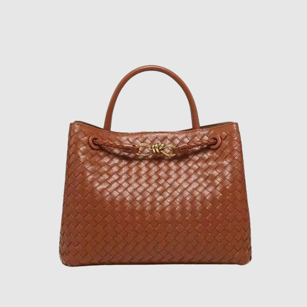 CHARMPOP Amara Amara | Woven Vegan Leather Bag | Charmpop Lebanon