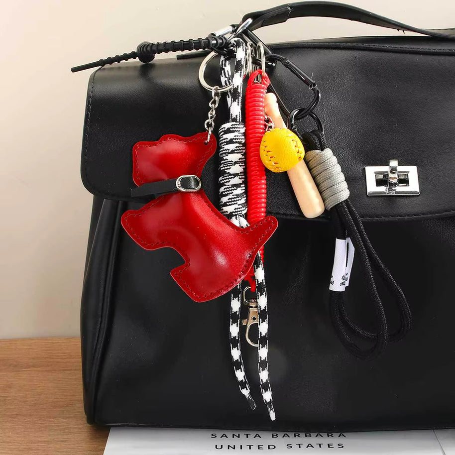 CHARMPOP Cartoon Dog Tassel Charm