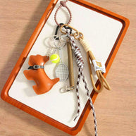 CHARMPOP Cartoon Dog Tassel Charm
