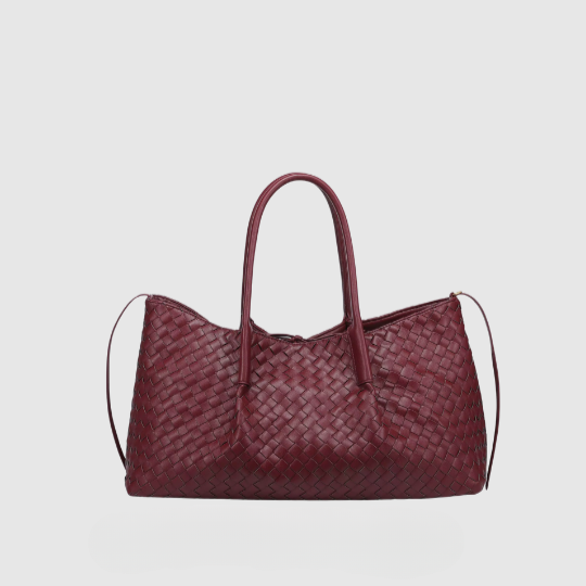CHARMPOP Cleopatra Cleopatra | Woven Vegan Leather Clutch | Charmpop Lebanon