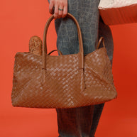CHARMPOP Cleopatra Cleopatra | Woven Vegan Leather Clutch | Charmpop Lebanon
