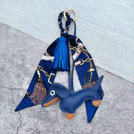 CHARMPOP Dachshund Dog with Scarf Charm