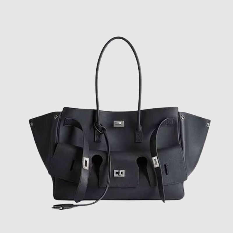 CHARMPOP Nouvo Carryall Nouvo Carryall | Large Structured Vegan Leather Bag | Charmpop Lebanon