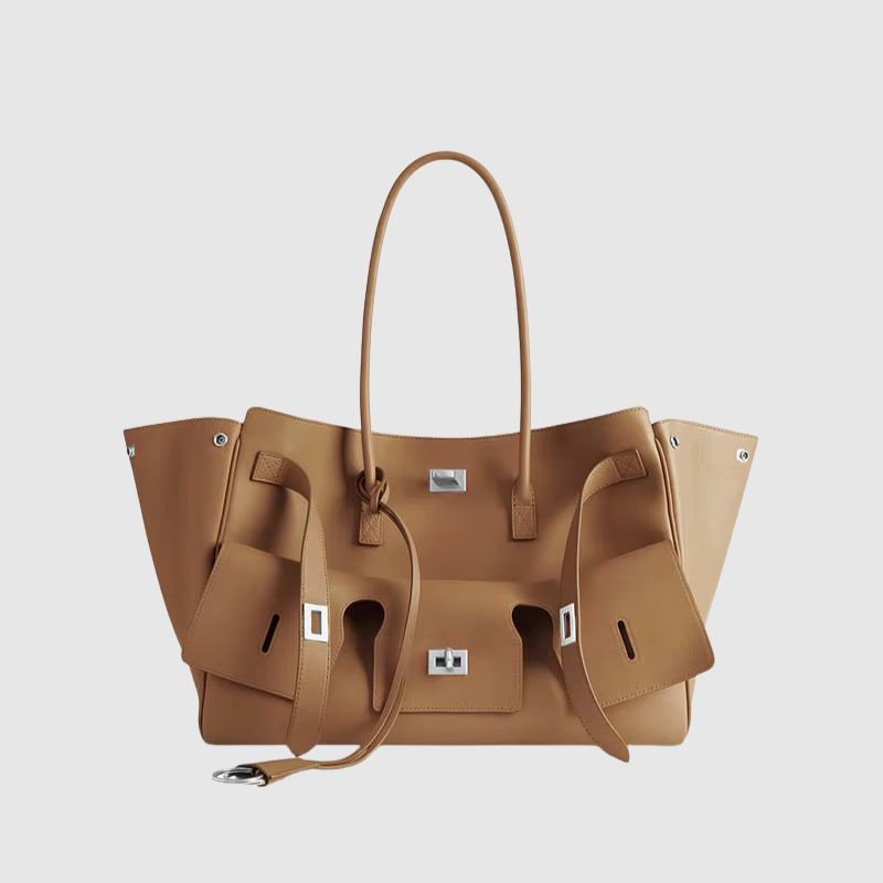 CHARMPOP Nouvo Carryall Nouvo Carryall | Large Structured Vegan Leather Bag | Charmpop Lebanon