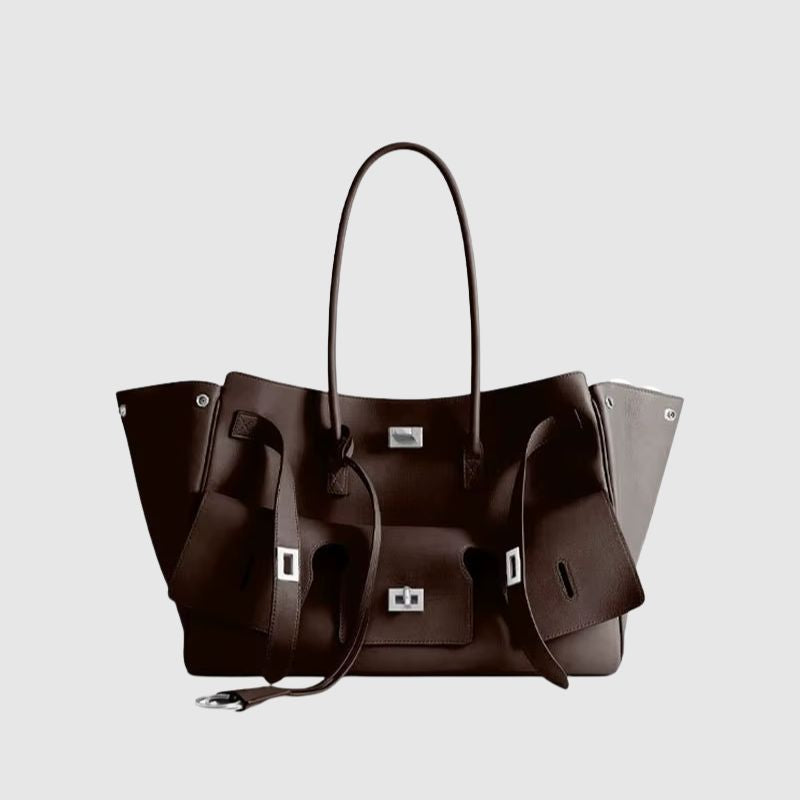 CHARMPOP Nouvo Carryall Nouvo Carryall | Large Structured Vegan Leather Bag | Charmpop Lebanon
