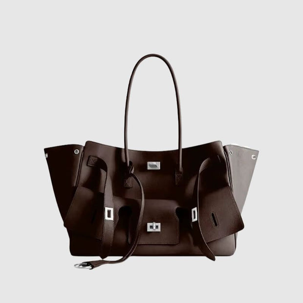CHARMPOP Nouvo Carryall Nouvo Carryall | Large Structured Vegan Leather Bag | Charmpop Lebanon