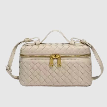 CHARMPOP Nova Vanity Nova Vanity | Woven Vegan Leather Mini Bag | Charmpop Lebanon