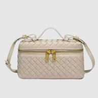 CHARMPOP Nova Vanity Nova Vanity | Woven Vegan Leather Mini Bag | Charmpop Lebanon